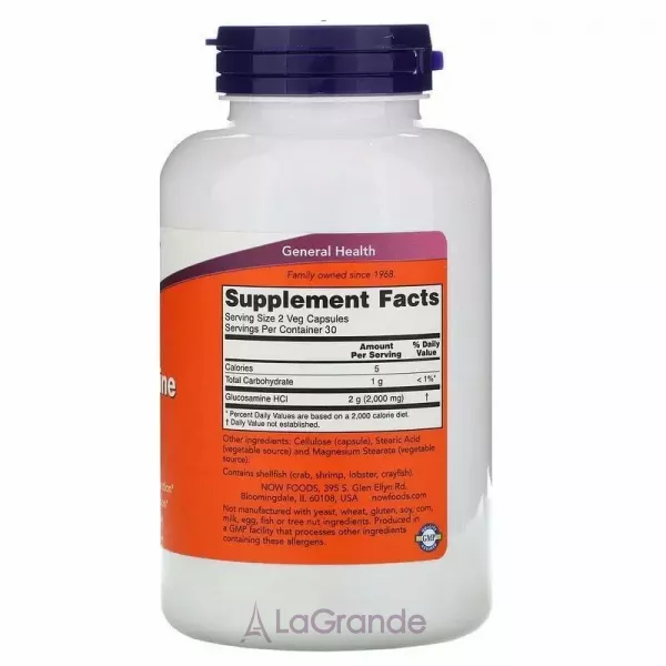 Now Foods Glucosamine 1000 ĳ������ ������� 
