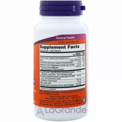 Now Foods Glucose Metabolic Support ϳ  