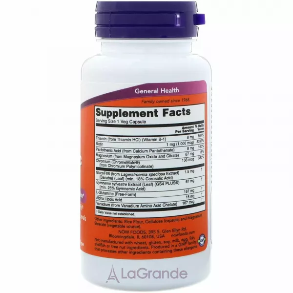 Now Foods Glucose Metabolic Support ������� 