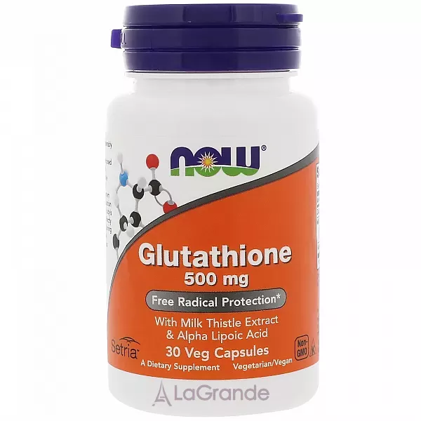 Now Foods Glutathione 500 mg ��������, 500 �� (������ �� ������ ��������)