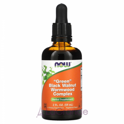 Now Foods Green Black Walnut Wormwood Complex    , 