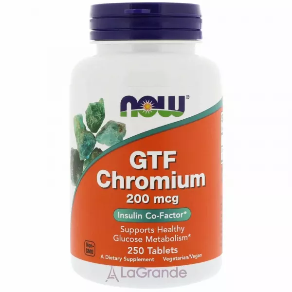Now Foods GTF Chromium 200 mcg ĳ������ ������� 