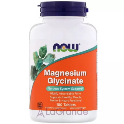 Now Foods Supplements Magnesium Glycinate    