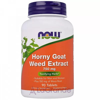 Now Foods Horny Goat Weed Extract 750 mg   , , 750 