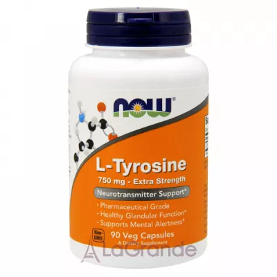 Now Foods Supplements L-Tyrosine 750mg �-������� ������ ���� ��� ����������� ������������� ���� �� ������� �������