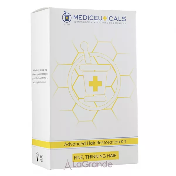Mediceuticals Advanced Hair Restoration Fine Thinning Hair For Men ���� ��� ������� (shm/250ml + cond/250ml + ser/125ml)
