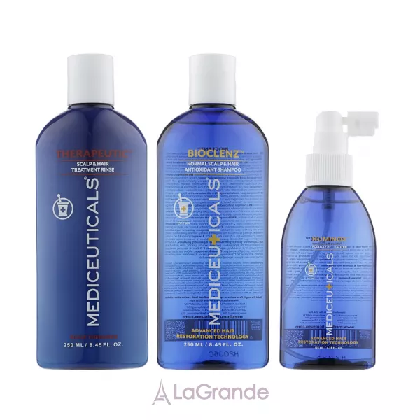 Mediceuticals Advanced Hair Restoration Fine Thinning Hair For Men ���� ��� ������� (shm/250ml + cond/250ml + ser/125ml)