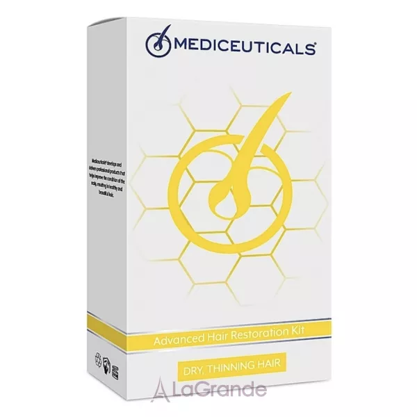 Mediceuticals Advanced Hair Restoration Dry Thinning Hair For Men ����� ��� ������ ��� ����� � ������ ����� (shm/250ml + cond/250ml + ser/125ml)