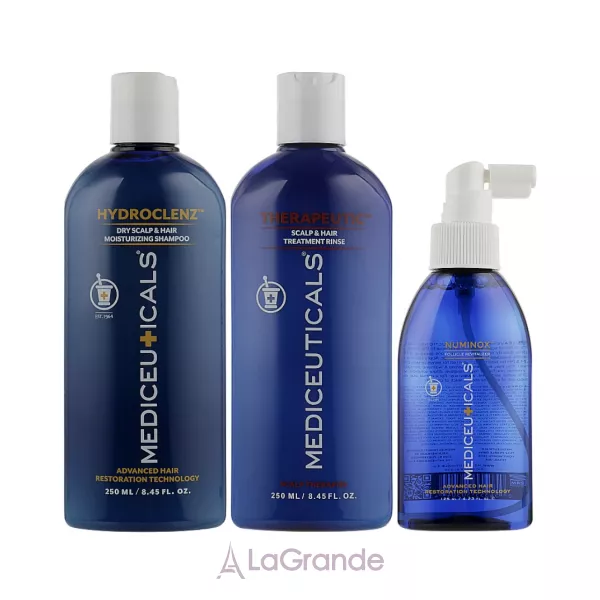 Mediceuticals Advanced Hair Restoration Dry Thinning Hair For Men ����� ��� ������ ��� ����� � ������ ����� (shm/250ml + cond/250ml + ser/125ml)