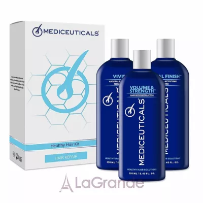 Mediceuticals Healthy Hair Solutions Hair Repair     (shm/250ml + cond/250ml + balm/250ml)