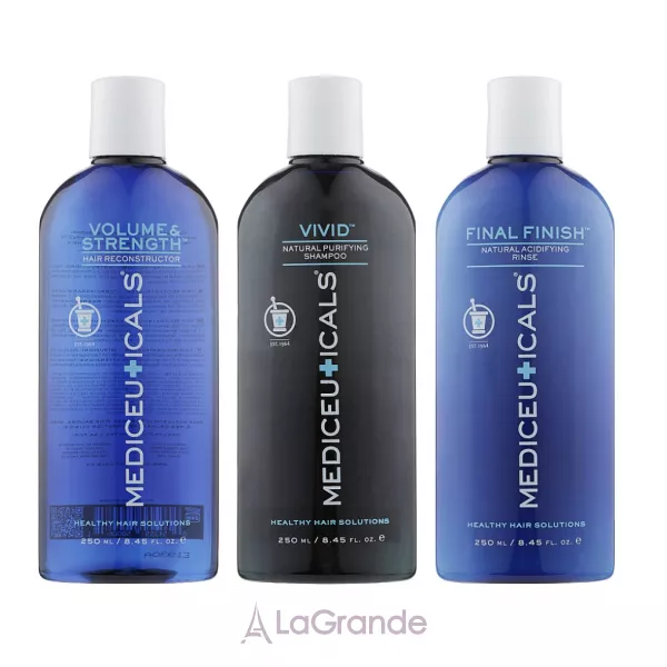 Mediceuticals Healthy Hair Solutions Hair Repair ����� ��� ������������� ����� (shm/250ml + cond/250ml + balm/250ml)