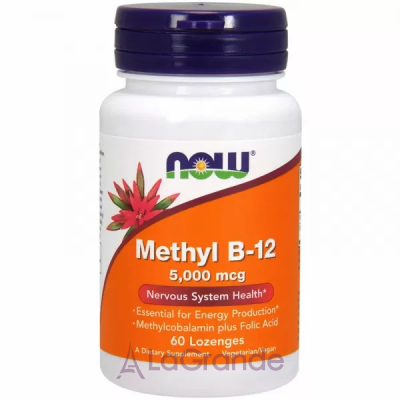 Now Foods Supplements Methyl B-12 5000mcg  12   -    ,  