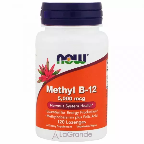 Now Foods Supplements Methyl B-12 5000mcg ������� �12 ��� �������� ��������- ���������� � ������� ������, ������� ���