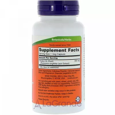 Now Foods Supplements Testo Jack 300     