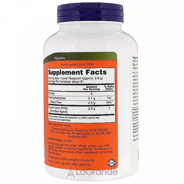 Now Foods Inulin ĳ������ ������� � ������� 