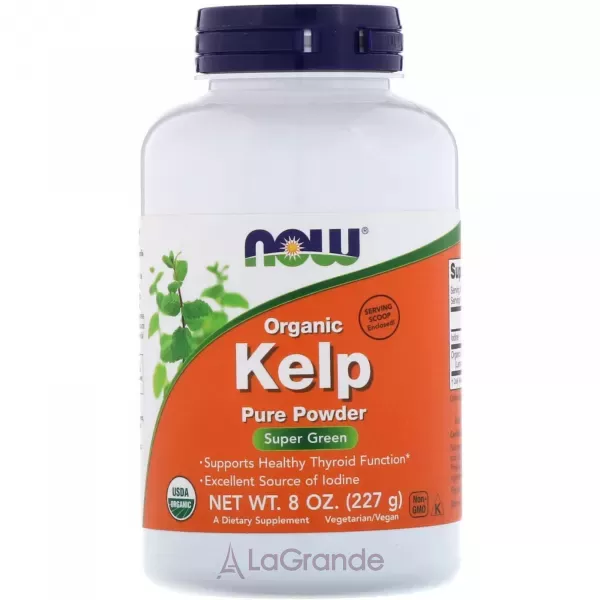 Now Foods Organic Kelp Pure Powder ������� ��� �������� ������'� ���������� ������ 