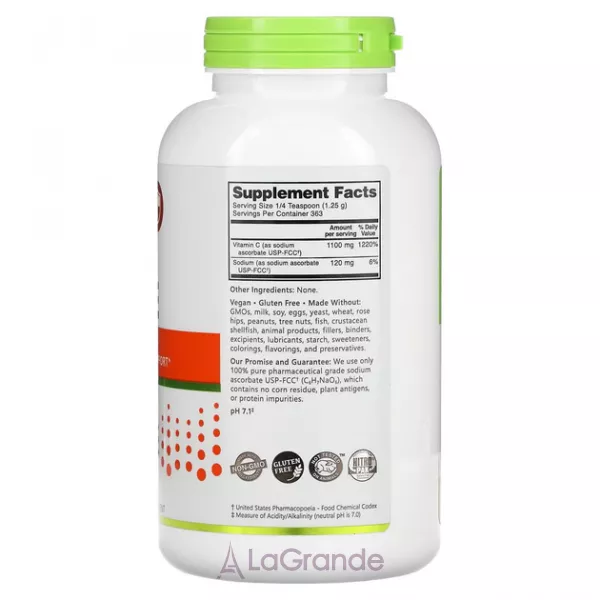 Nutribiotic Immunity Sodium Ascorbate Crystalline Powder �������� �������� ������ � �������������� �������