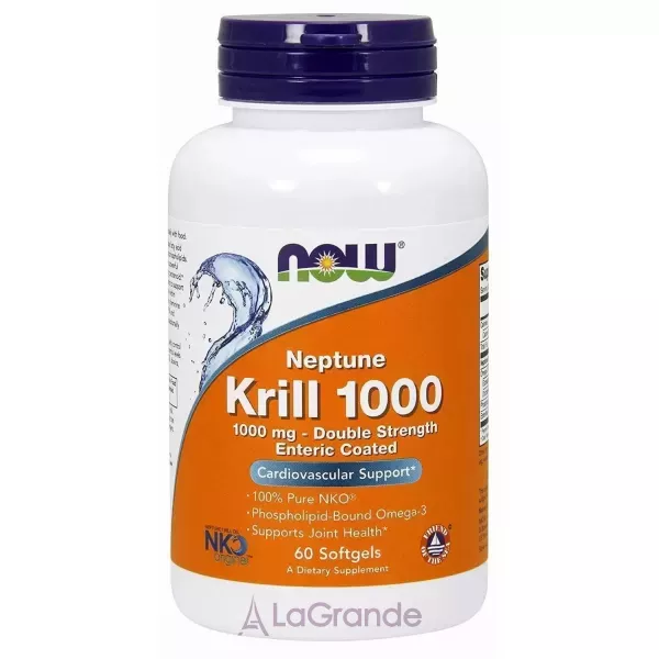 Now Foods Neptune Krill 1000 mg ��� �����, ������� ����, 1000 �� (�������� �������-������� �������)