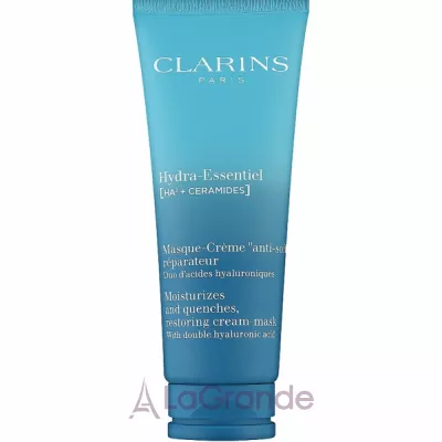 Clarins Hydra-Essentiel HA2+ Ceramides Restoring Cream-Mask ³ -  