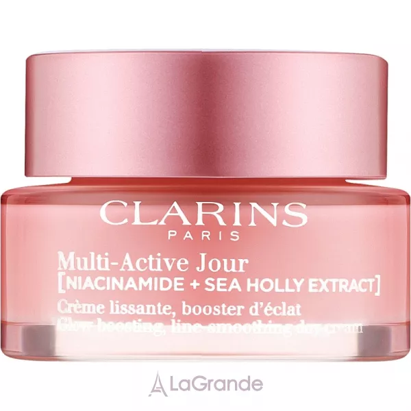 Clarins Multi-Active Jour Niacinamide+Sea Holly Extract Glow Boosting Line-Smoothing Day Cream ������� �������������� ���� ��� ���� ����� ����