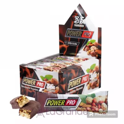 Power Pro Protein Bar Nutella 32% Nut Without sugar    ,   