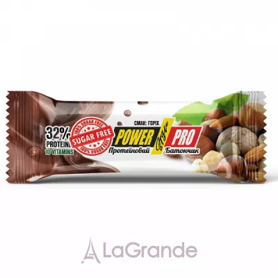 Power Pro Protein Bar Nutella 32% Nut Without sugar    ,   