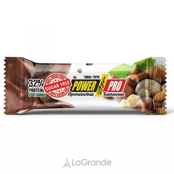 Power Pro Protein Bar Nutella 32% Nut Without sugar ����������� �������� � ����������, ��� ������ 