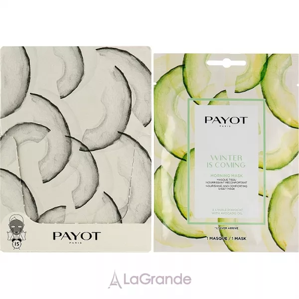 Payot Morning Mask Winter Is Coming Nourishing and Comforting Sheet Mask �������� ����� ����������� ������������� ��� ����� ���� � ���������� �������