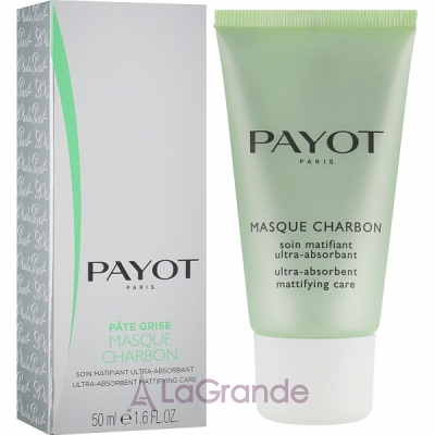 Payot Masque Charbon Ultra-Absorbent Mattifying Care   