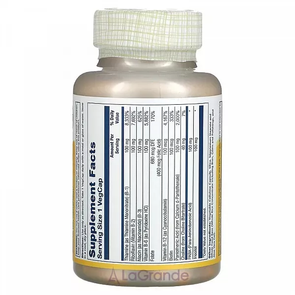 Solaray Supplements Vitamin B-Complex 100 �������� ������� ����� � � ������� ��� �������� ������ ������� �� �����