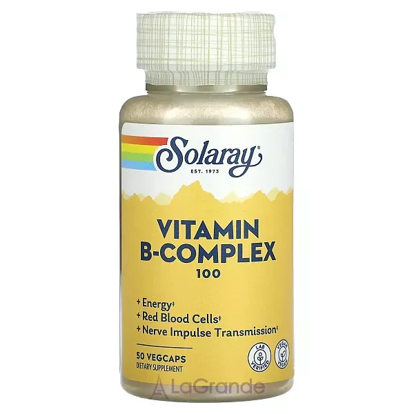 Solaray Supplements Vitamin B-Complex 100 �������� ������� ����� � � ������� ��� �������� ������ ������� �� �����