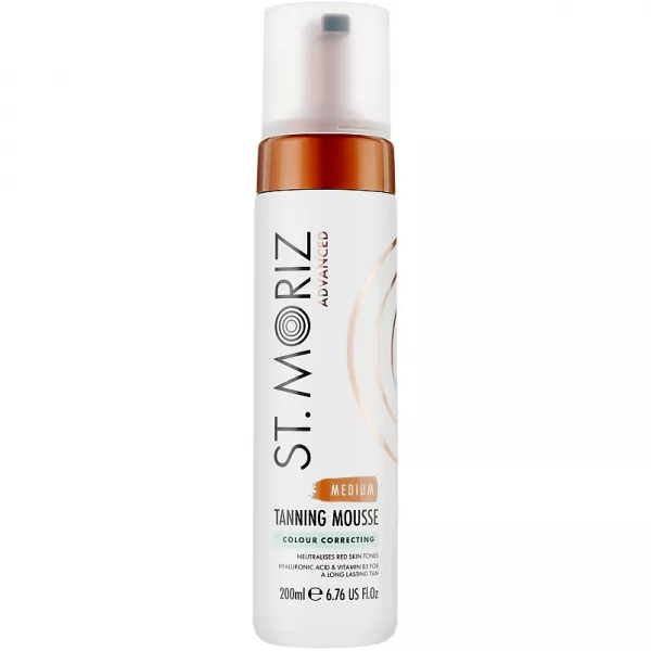 St.Moriz Advanced Colour Correcting Tanning Mousse Medium ���� ��� ��������� ����������, �������