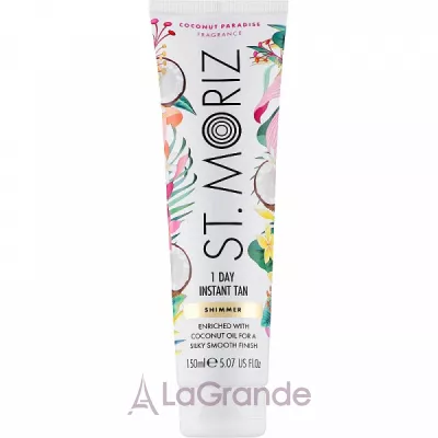 St.Moriz Shimmer 1 Day Tan Coconut Paradise     