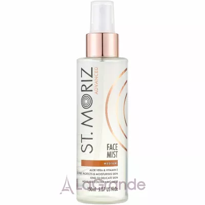 St.Moriz Advanced Gradual Self Tanning Face Mist Medium -  