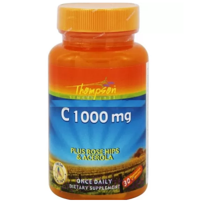 Thompson C Plus Rose Hips and Acerola 1000 mg ³  (, ) 1000   