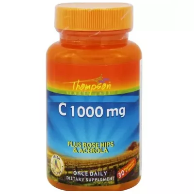 Thompson C Plus Rose Hips and Acerola 1000 mg ³  (, ) 1000   