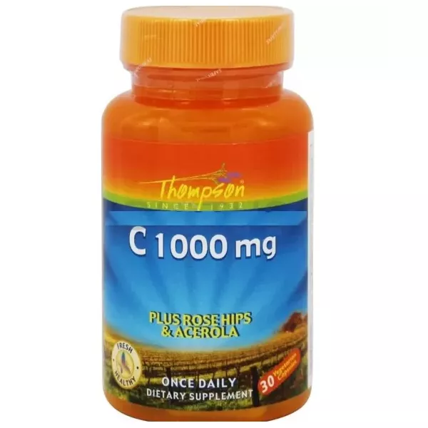 Thompson C Plus Rose Hips and Acerola 1000 mg ������� � (��������, �������) 1000 �� � ��������