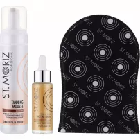 St.Moriz Ready To Glow (bronzer/200ml + f/ser/25ml + applicator/1pc) �������������� ����� ��� ������ 3�1