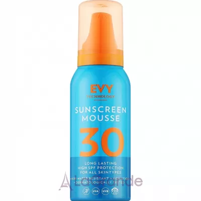 EVY Technology Sunscreen Mousse SPF30       SPF30