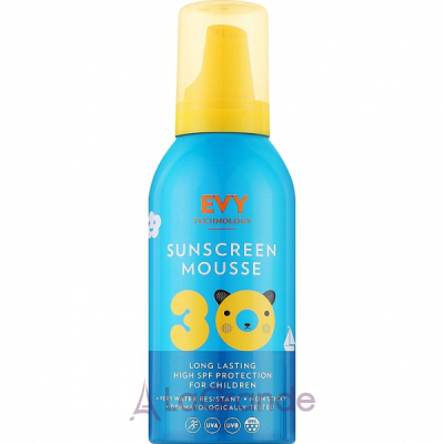 EVY Technology Sunscreen Mousse For Children SPF30     SPF30