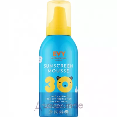 EVY Technology Sunscreen Mousse For Children SPF30     SPF30