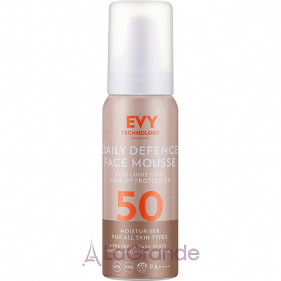 EVY Technology Daily UV Face Mousse SPF50      SPF50