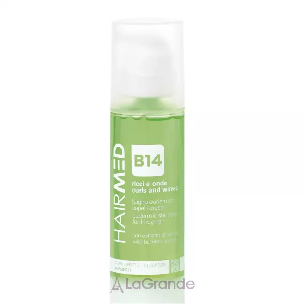 Hairmed B14 Curls and Waves Eudermic Shampoo for Frizzy Hair with Bamboo Extract ���������� ������� ��� ���������� �� ���������� �������