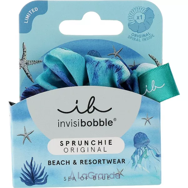 Invisibobble Sprunchie Original Bikini Sea of Blues �������-������� ��� �����, �����