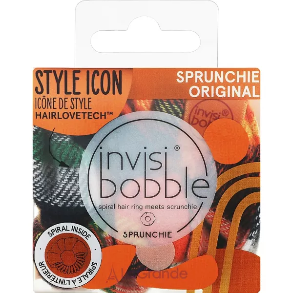 Invisibobble Sprunchie Fall in Love Channel the Flannel �������-������� ��� �������, �����/�������/��������/����