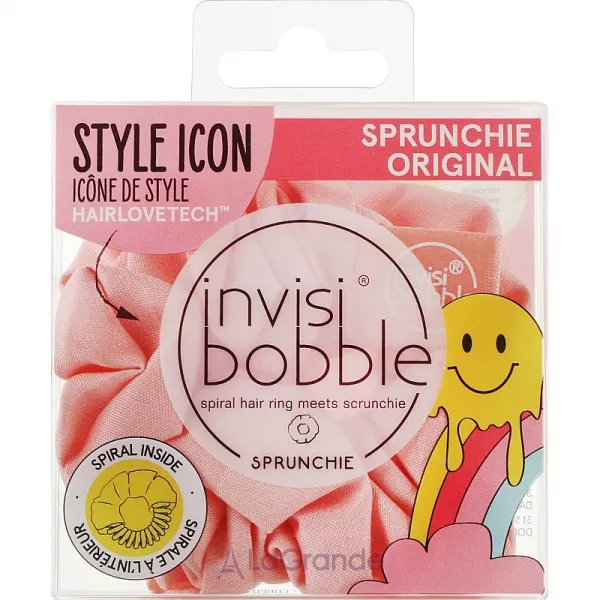 Invisibobble Sprunchie Single Retro Dreamin Paint No Moutain High �������-������� ��� �����, ����������