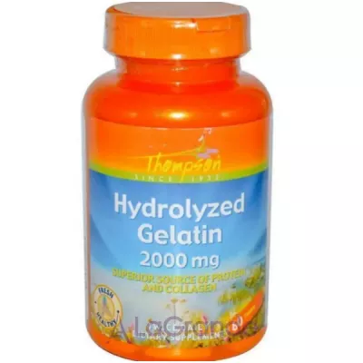 Thompson Hydrolyzed Gelatin 2000 mg   2000   