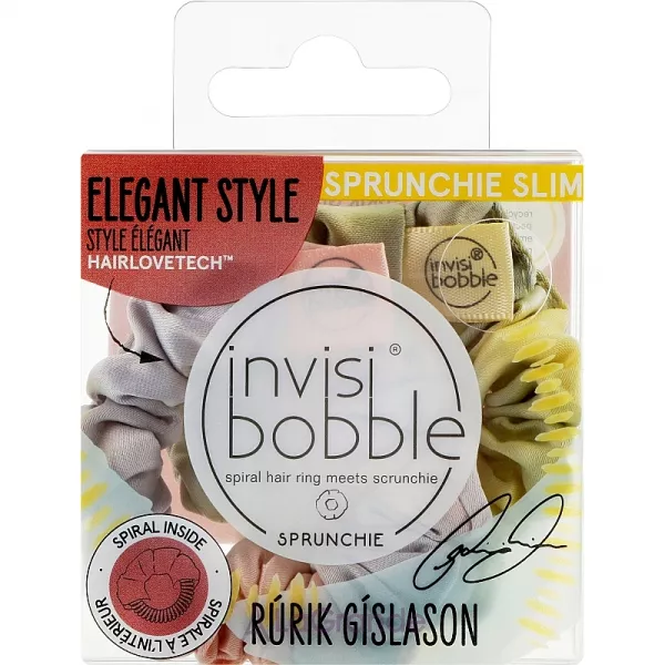 Invisibobble Sprunchie Slim Ruric Gislason Twist it Up ����� ������� ��� �����, �������/�����