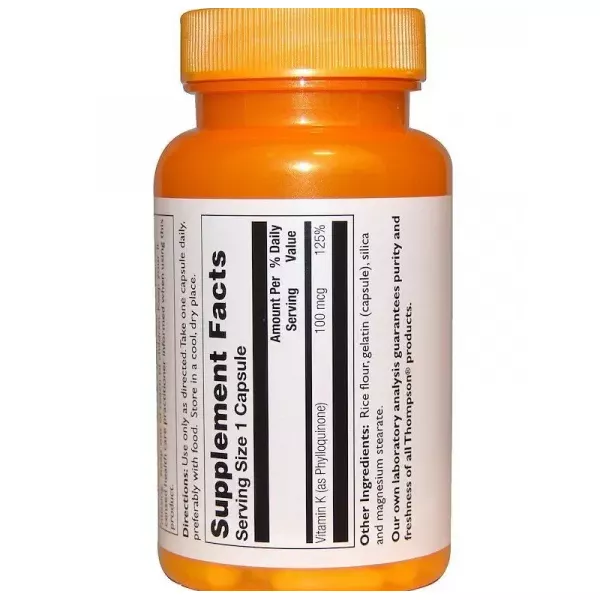 Thompson K 100 mcg ������� K  100 ��� � ��������