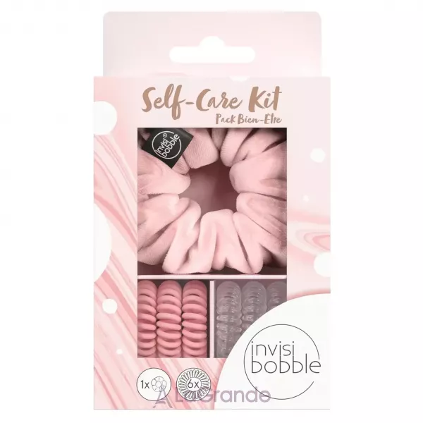 Invisibobble Gift Set Self-�are Kit ������������ ���� (������� Sprunchie � 6 ������� Original), �������/������� �������/��������